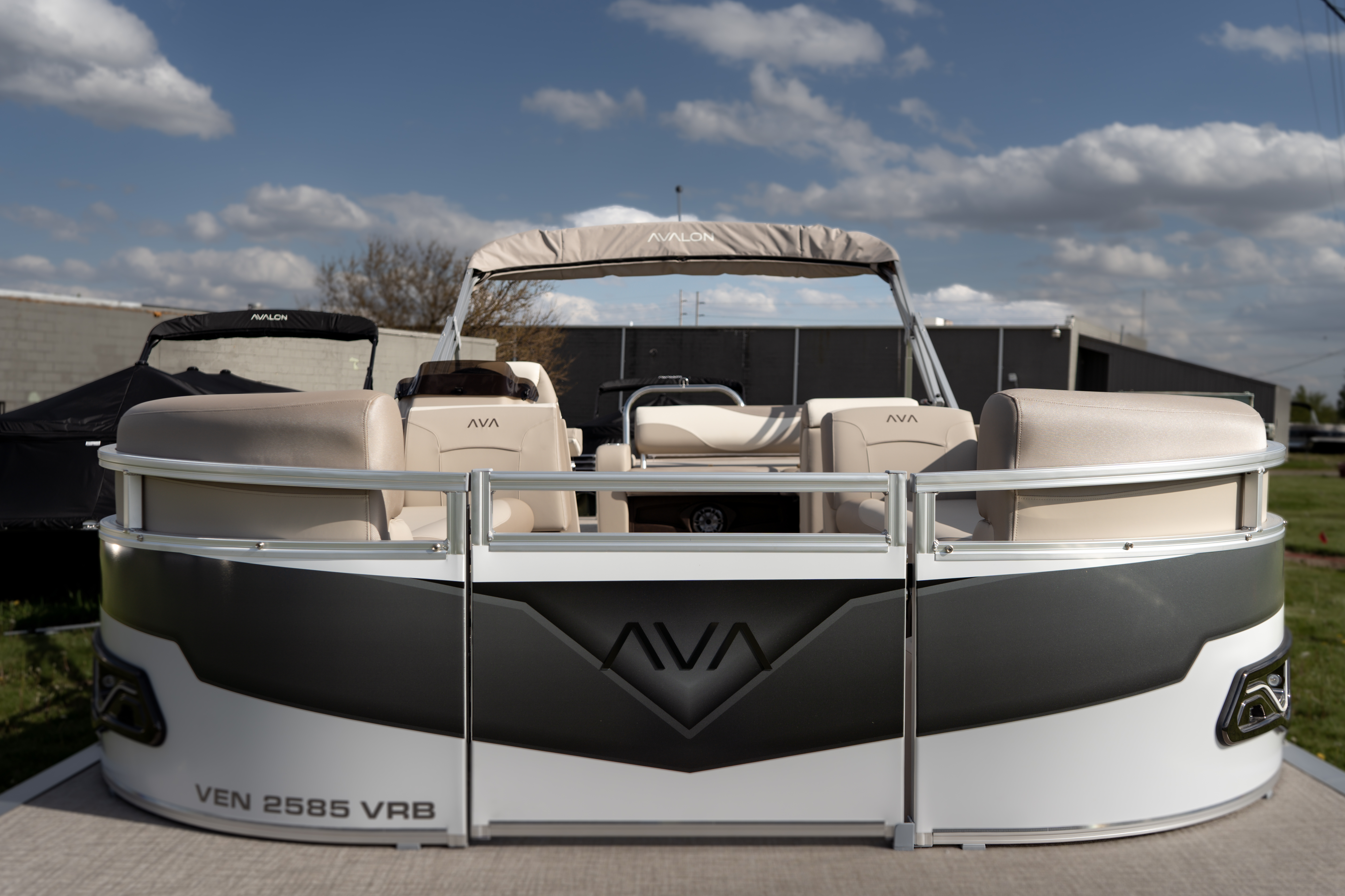 2026 Avalon Venture 85 Versatile Rear Bench Pontoon
